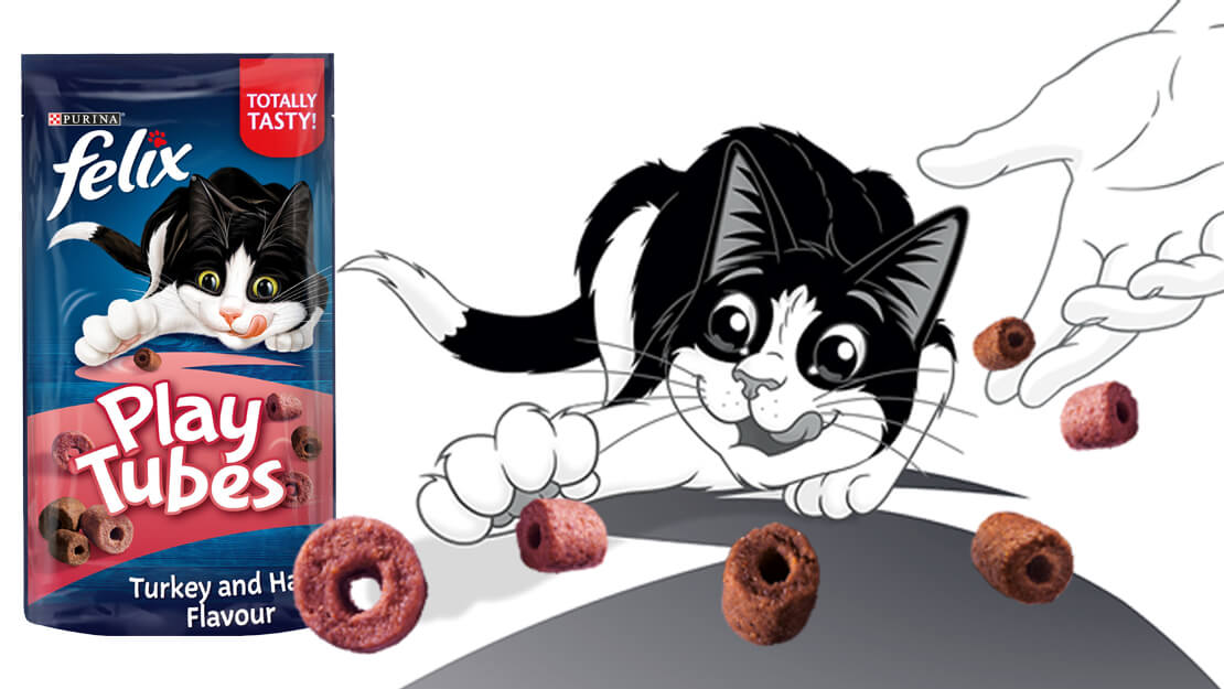 Felix Play Tubes Cat Treats Playfully Tasty Treats! Purina